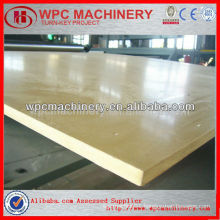 wood plastic pvc wpc foam board machine